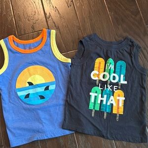 Boys 3T Tank Tops 2-Pack